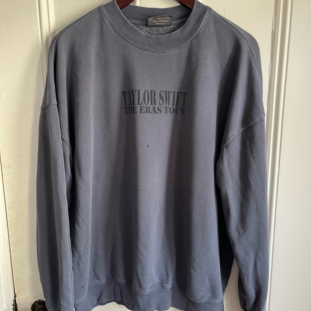 Taylor Swift The Eras Tour Charcoal Crewneck Sweater